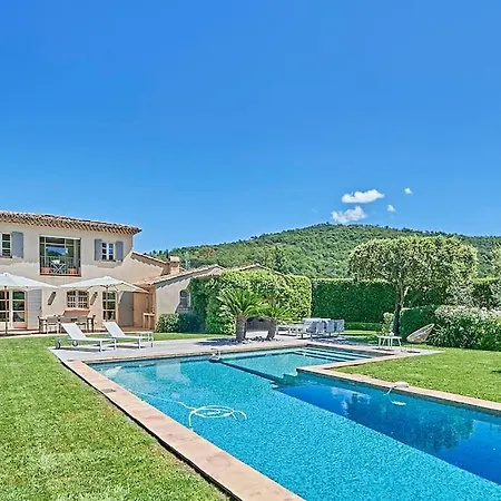 Villa Bella Clara-maison De Charme Dans Les Vignes-8 Personnes-piscine Grimaud